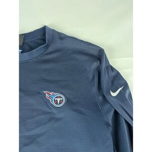 Nike NFL Tennessee Titans Dri-FIT Long Sleeve Shirt Navy Blue Men's Large